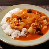 ポークとトマトのカレー